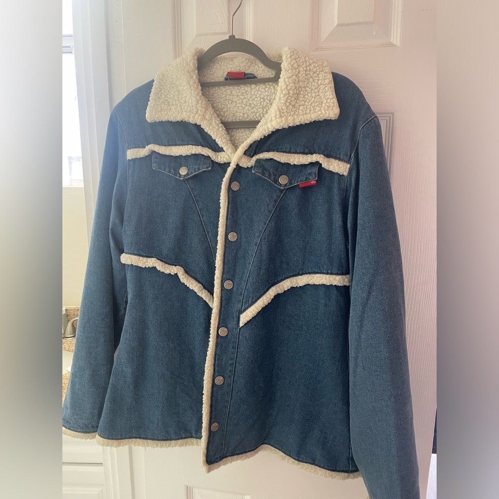 Rip Curl Large denim jacket.